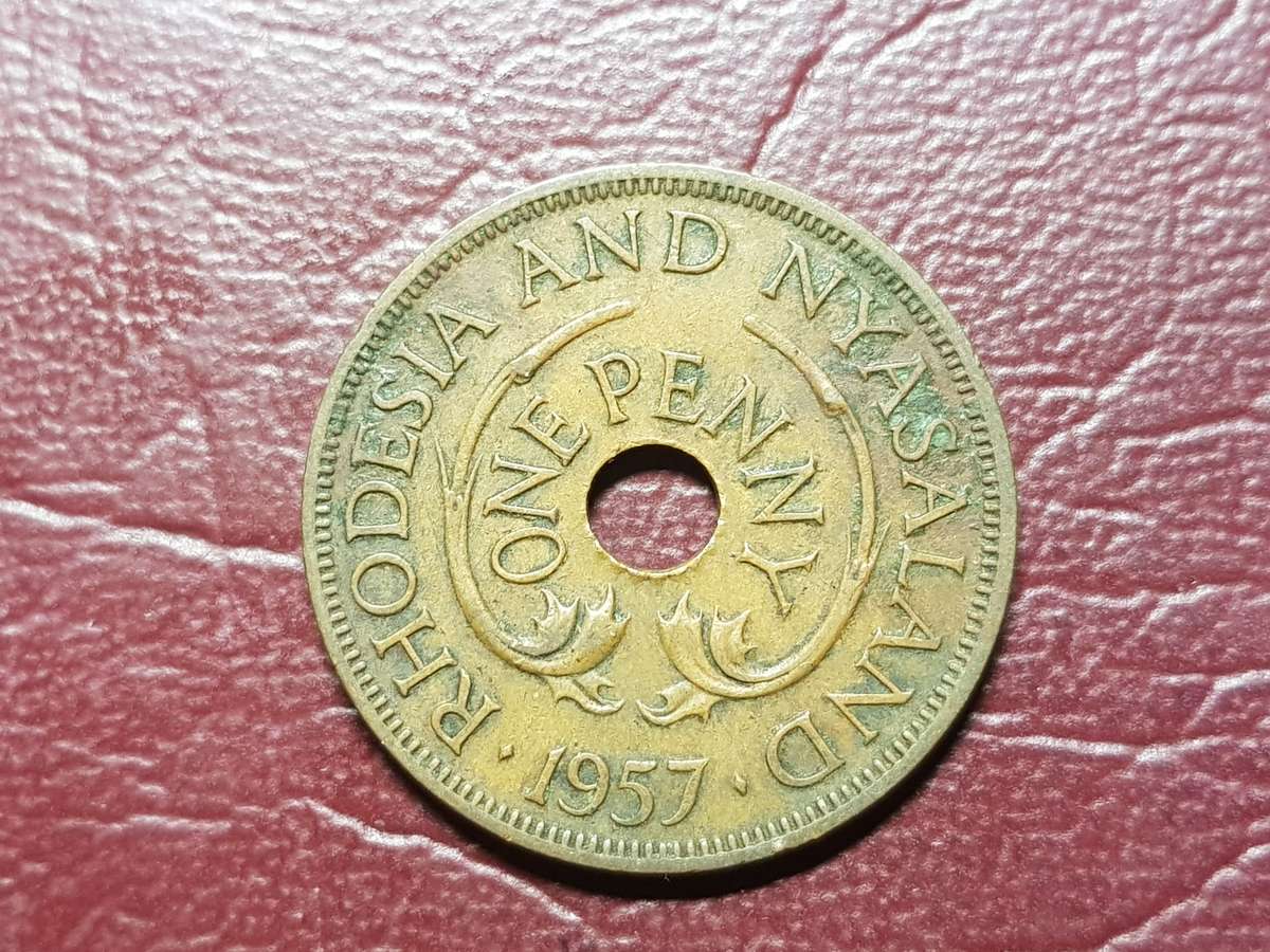1957 Rhodesia One Penny