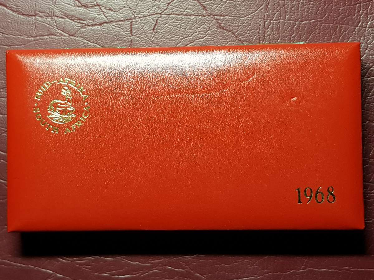 Empty 1968 SAM Long Proof Coin Box