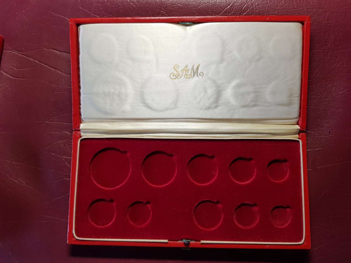 Empty 1970 SAM Long Proof Coin Box