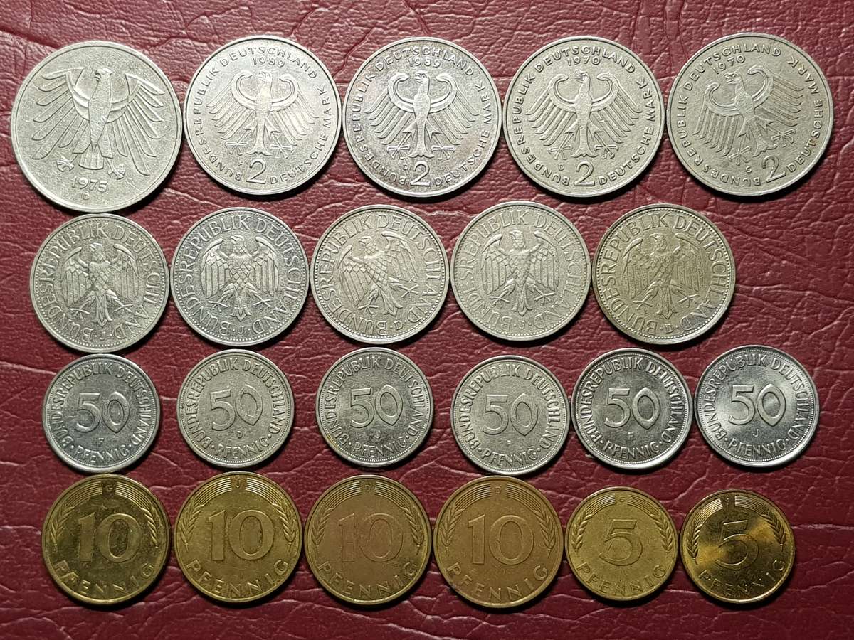 A Lot Of 22 Coins From Germany - [Bid per coin to take all]