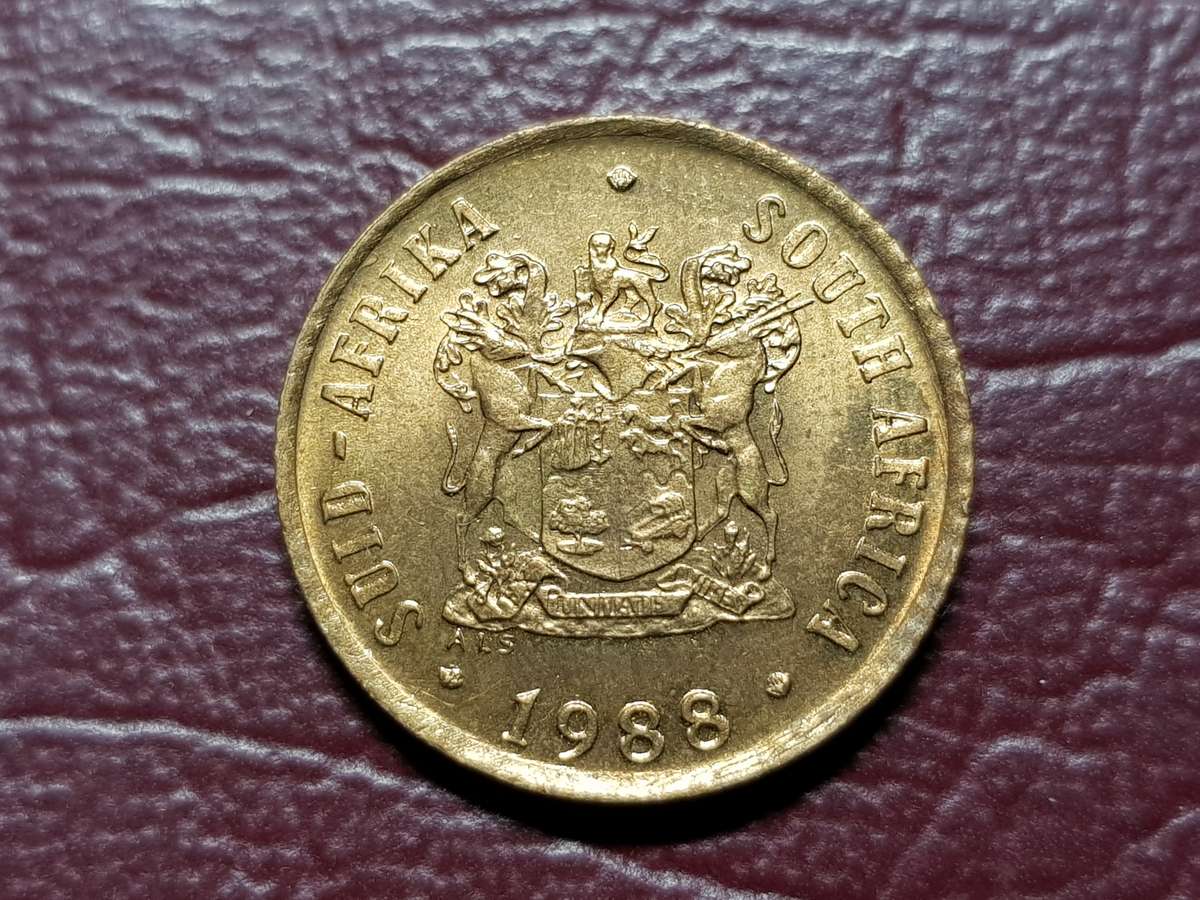 1988 RSA Bronze 1 Cent - Mint State