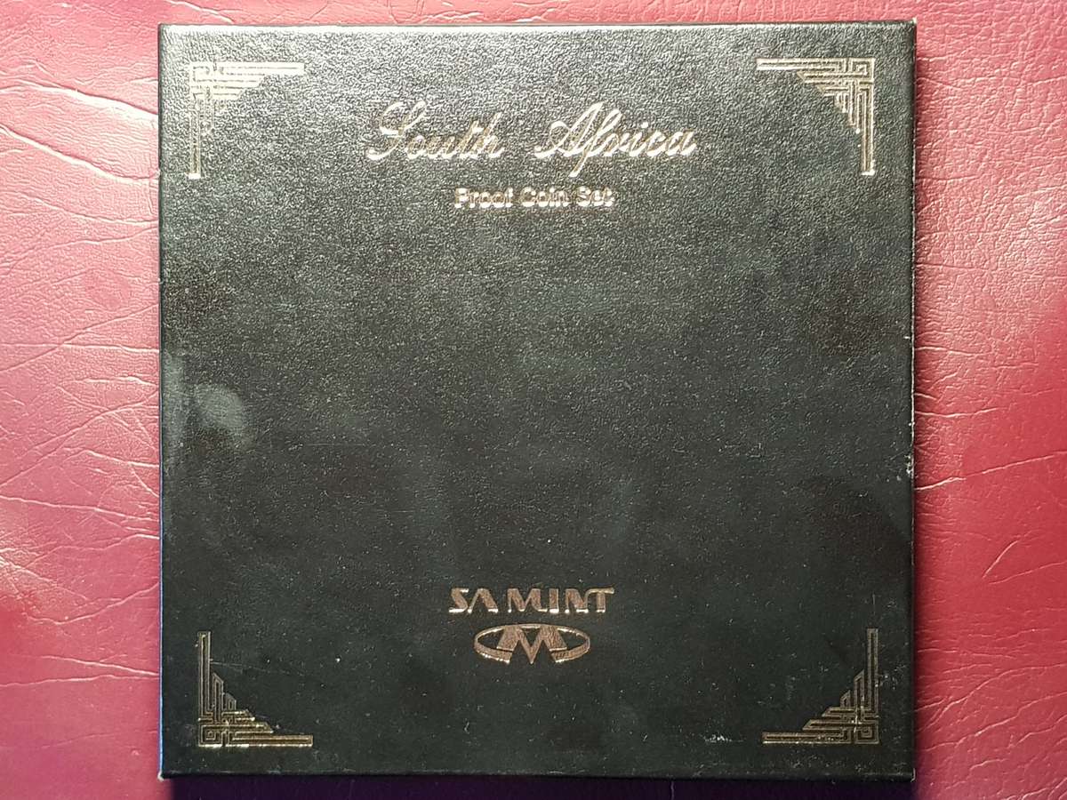 2000 RSA Proof Coin Set Old Coat Of Arms Capsuled In Original SAM Box