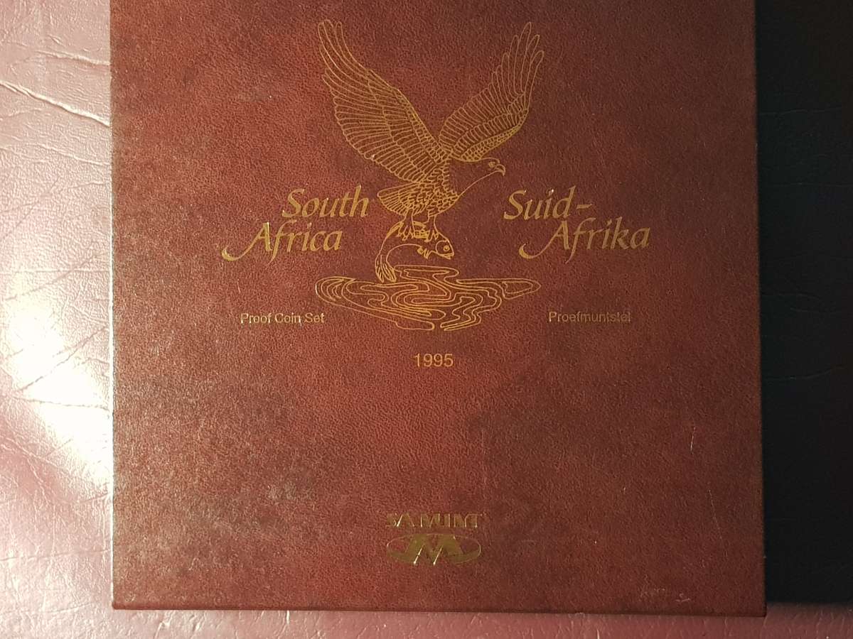 1995 RSA Proof Coin Set Capsuled In Original SAM Box