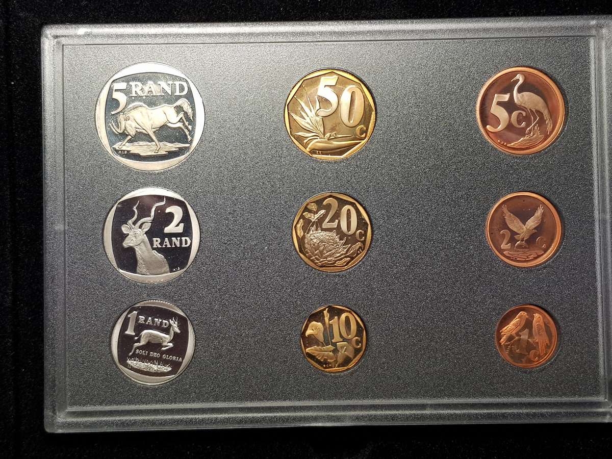 1998 RSA Proof Coin Set Capsuled In Original SAM Box