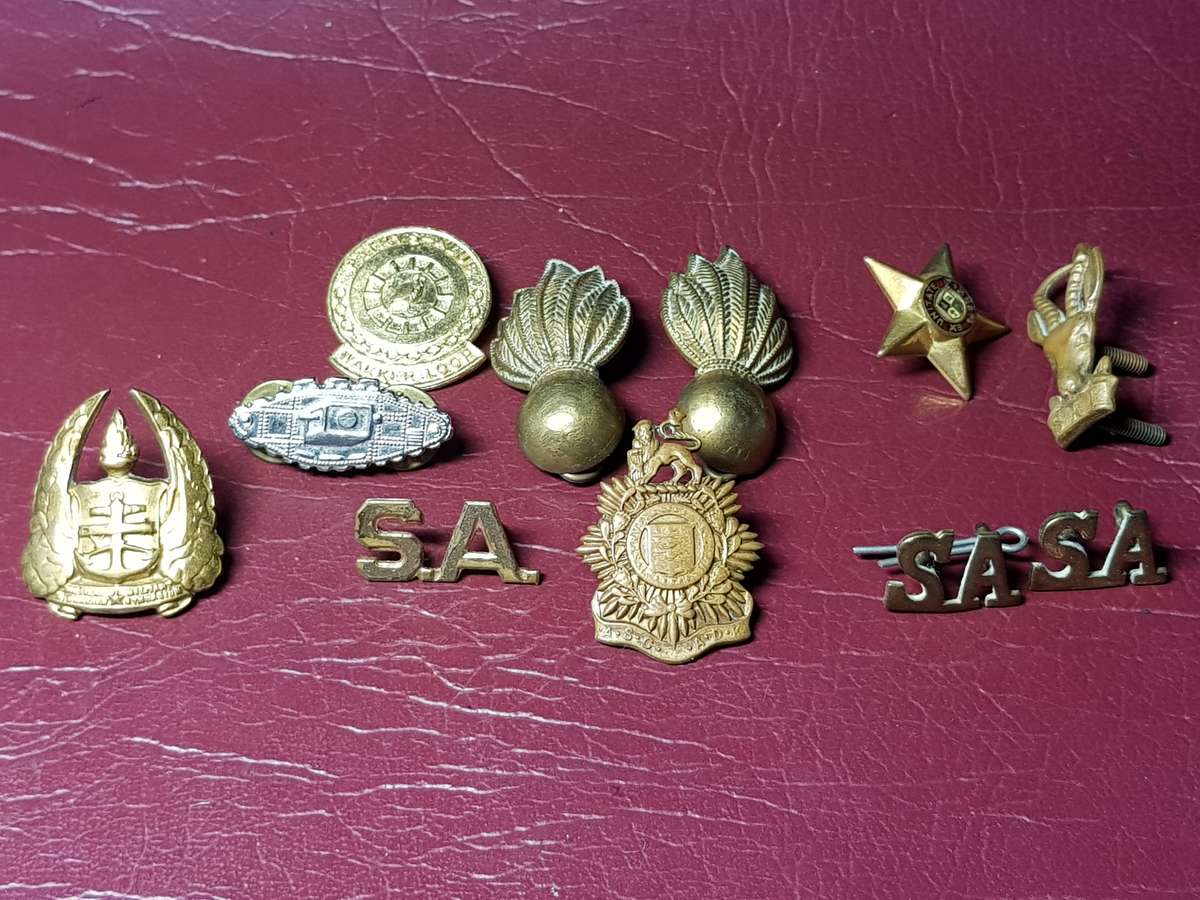 A Lot Of Militaria Badges and Insignia