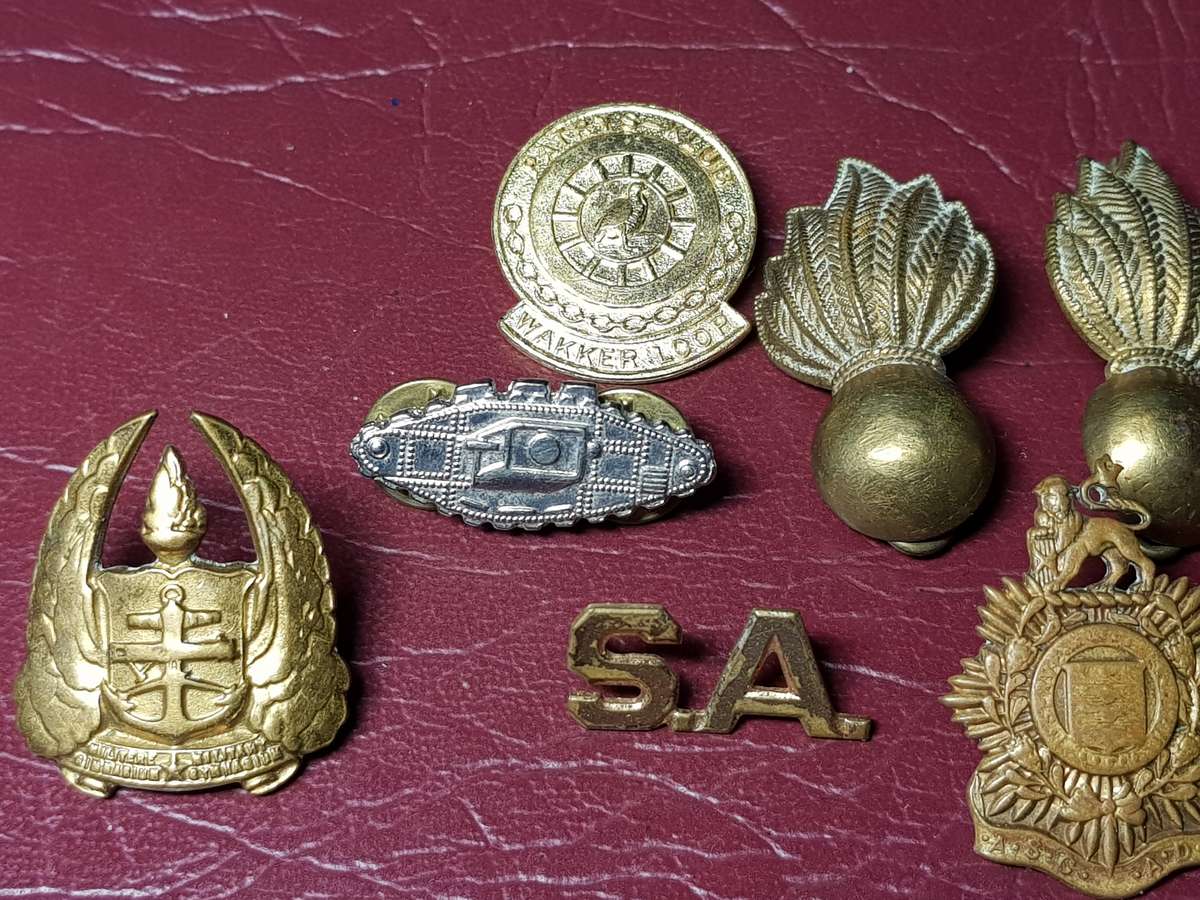A Lot Of Militaria Badges and Insignia