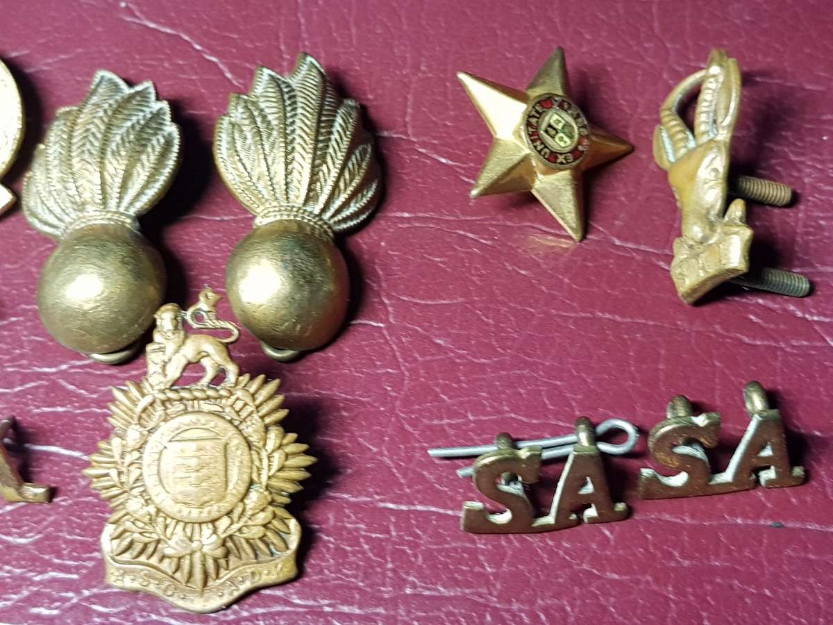 A Lot Of Militaria Badges and Insignia