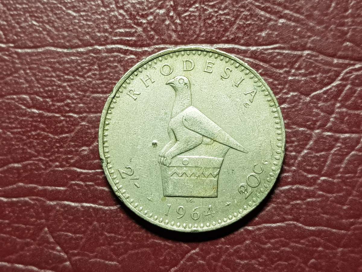 1964 Rhodesia 20 Cent
