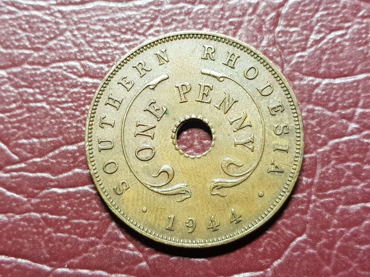 1944 Rhodesia One Penny