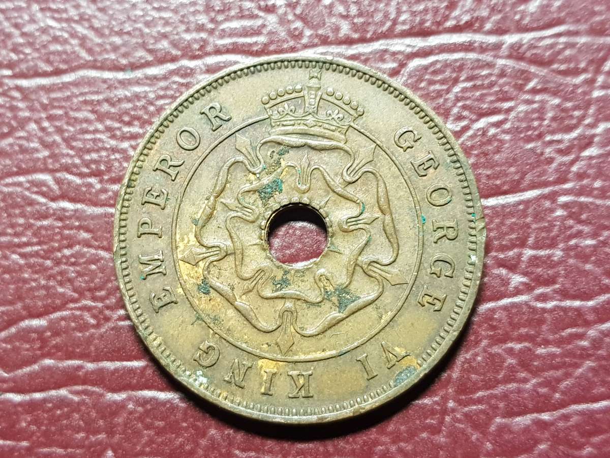 1944 Rhodesia One Penny