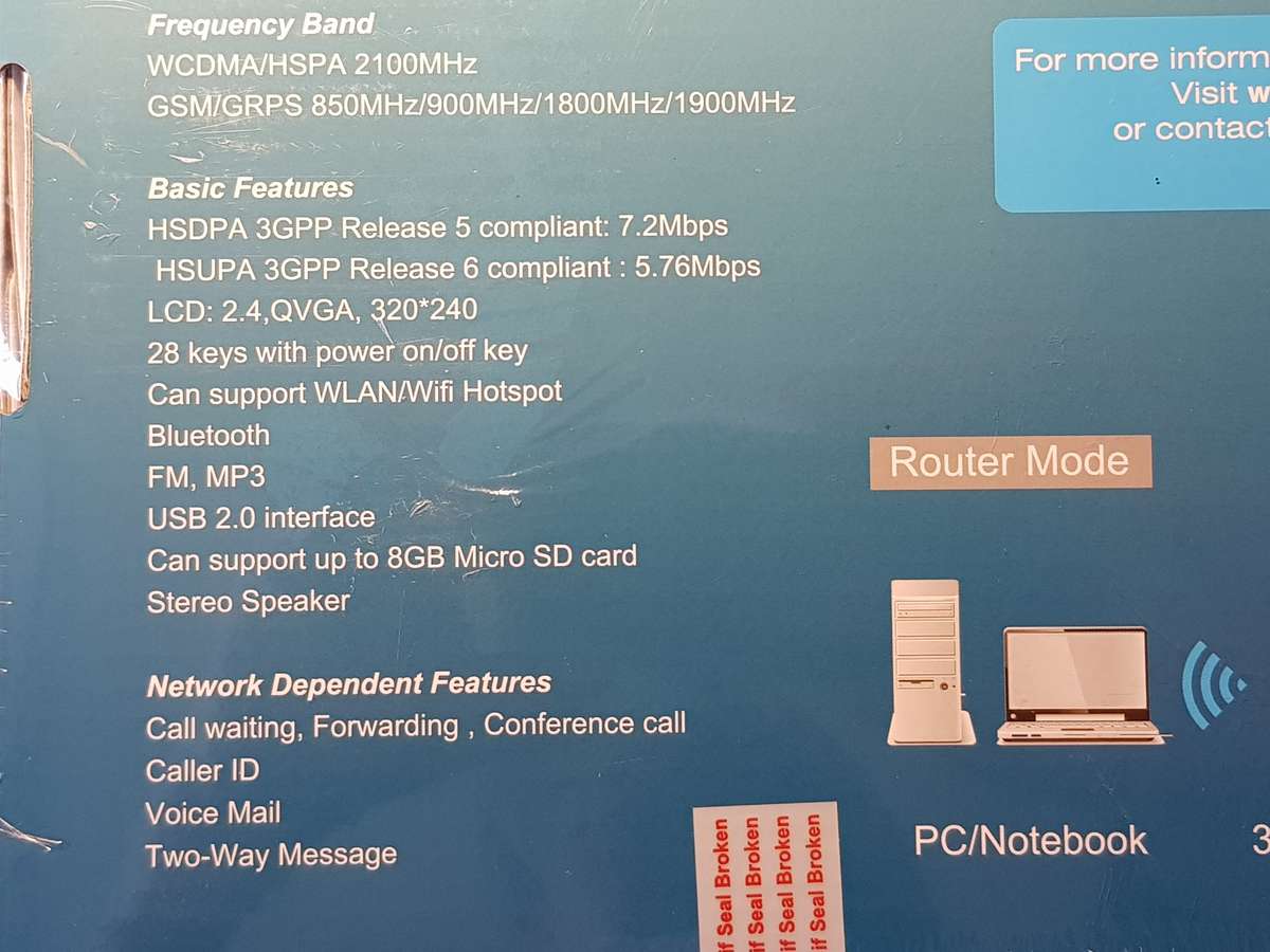 TELKOM FIXED WIRELESS PHONE AGP-KW125 SEALED NEW.*