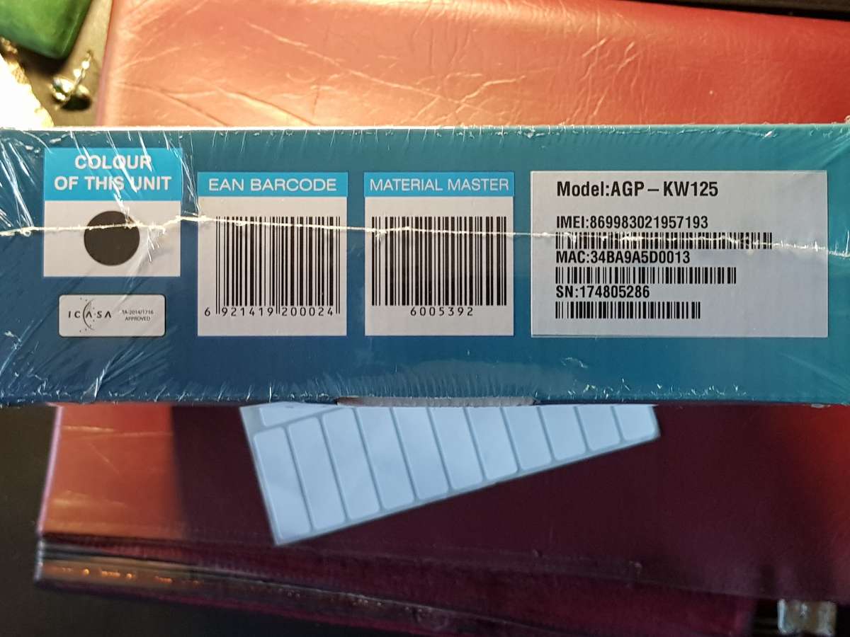TELKOM FIXED WIRELESS PHONE AGP-KW125 SEALED NEW.*