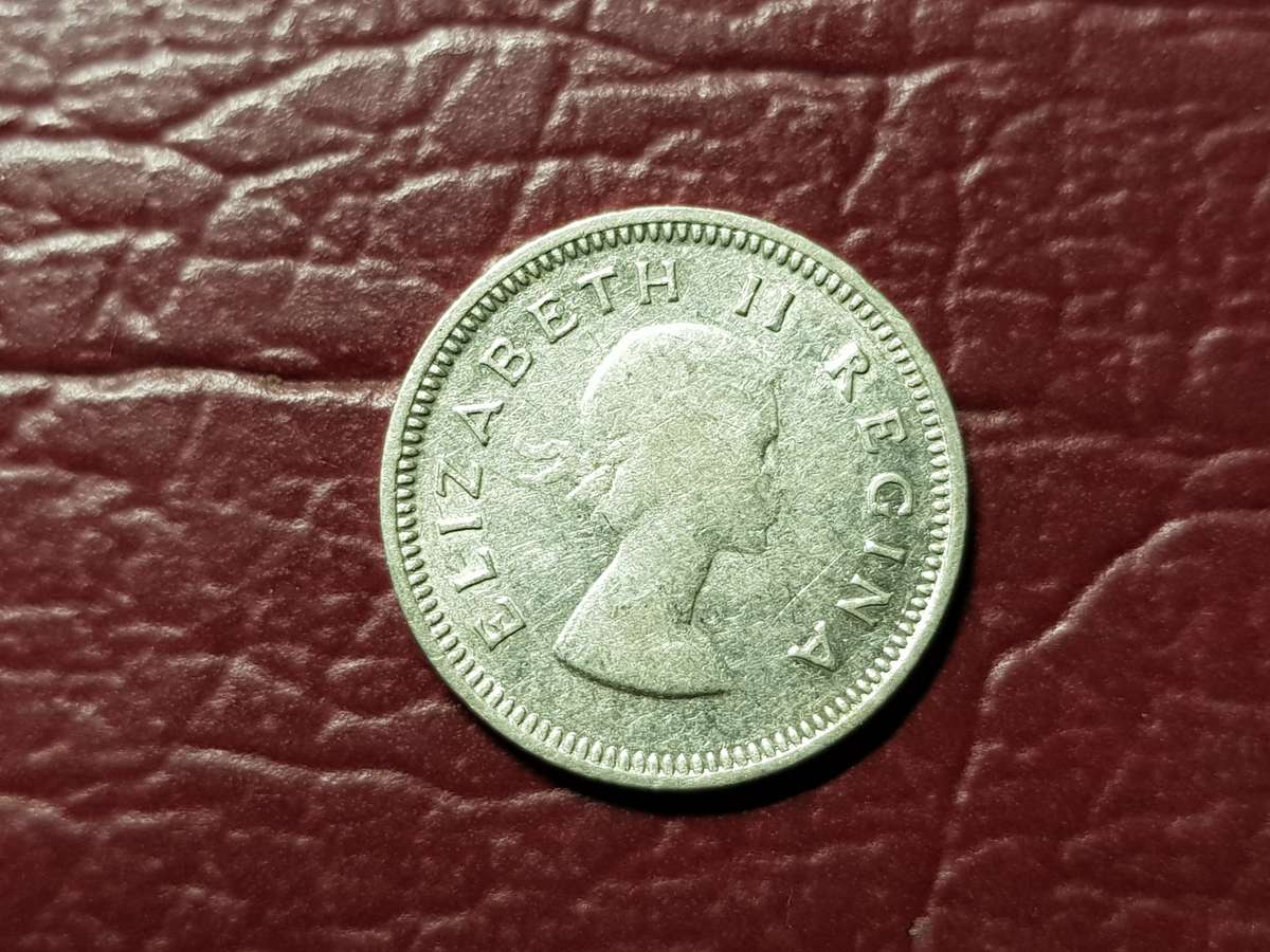 1959 SA Union Silver 3 Pence