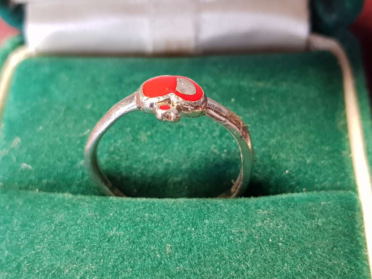 Lovely Genuine Solid Adjustable Sterling Silver Ring - [1,62 g]