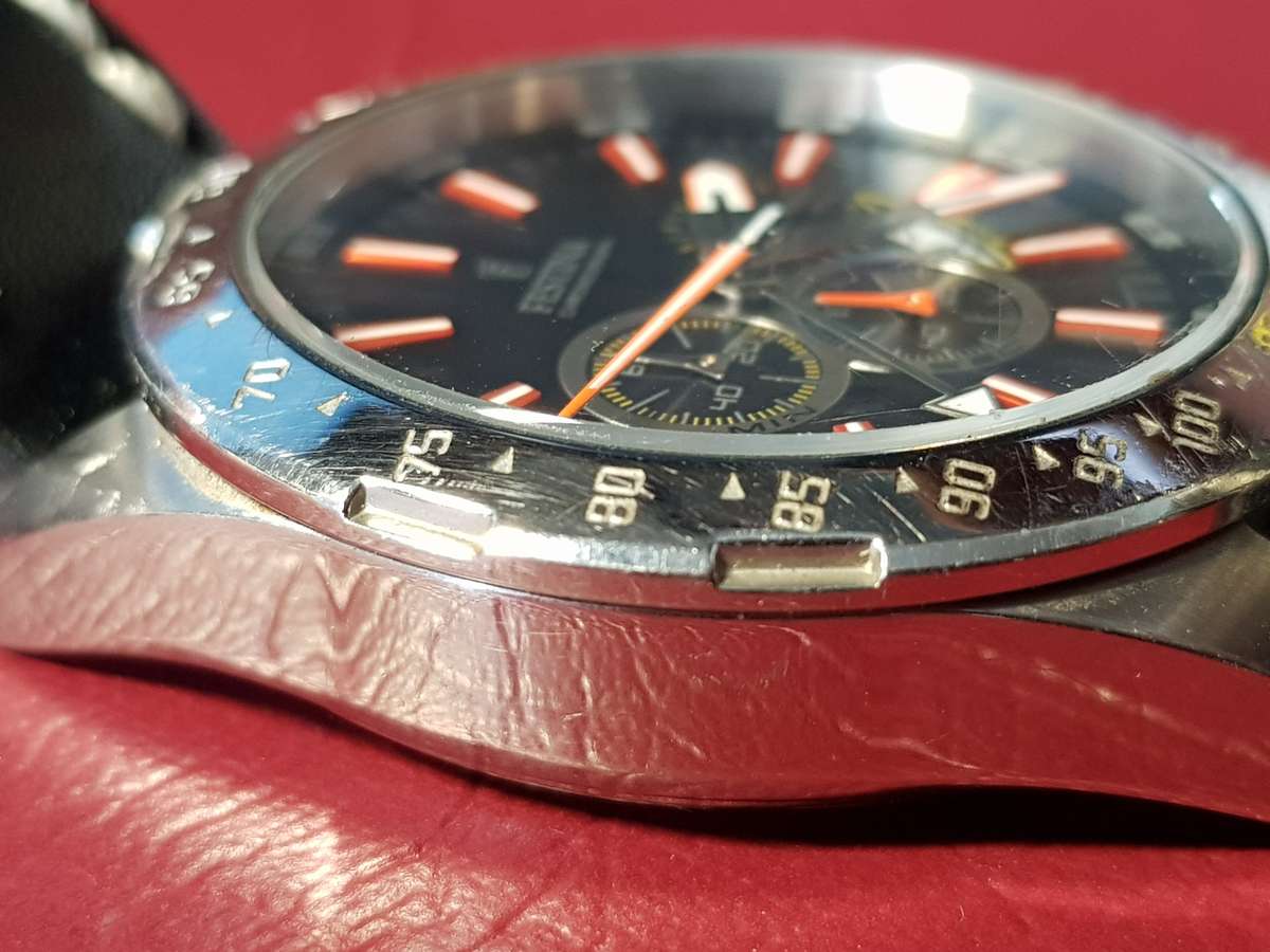 Festina Chronograph Watch With New Battery In Very Good Working Condition*