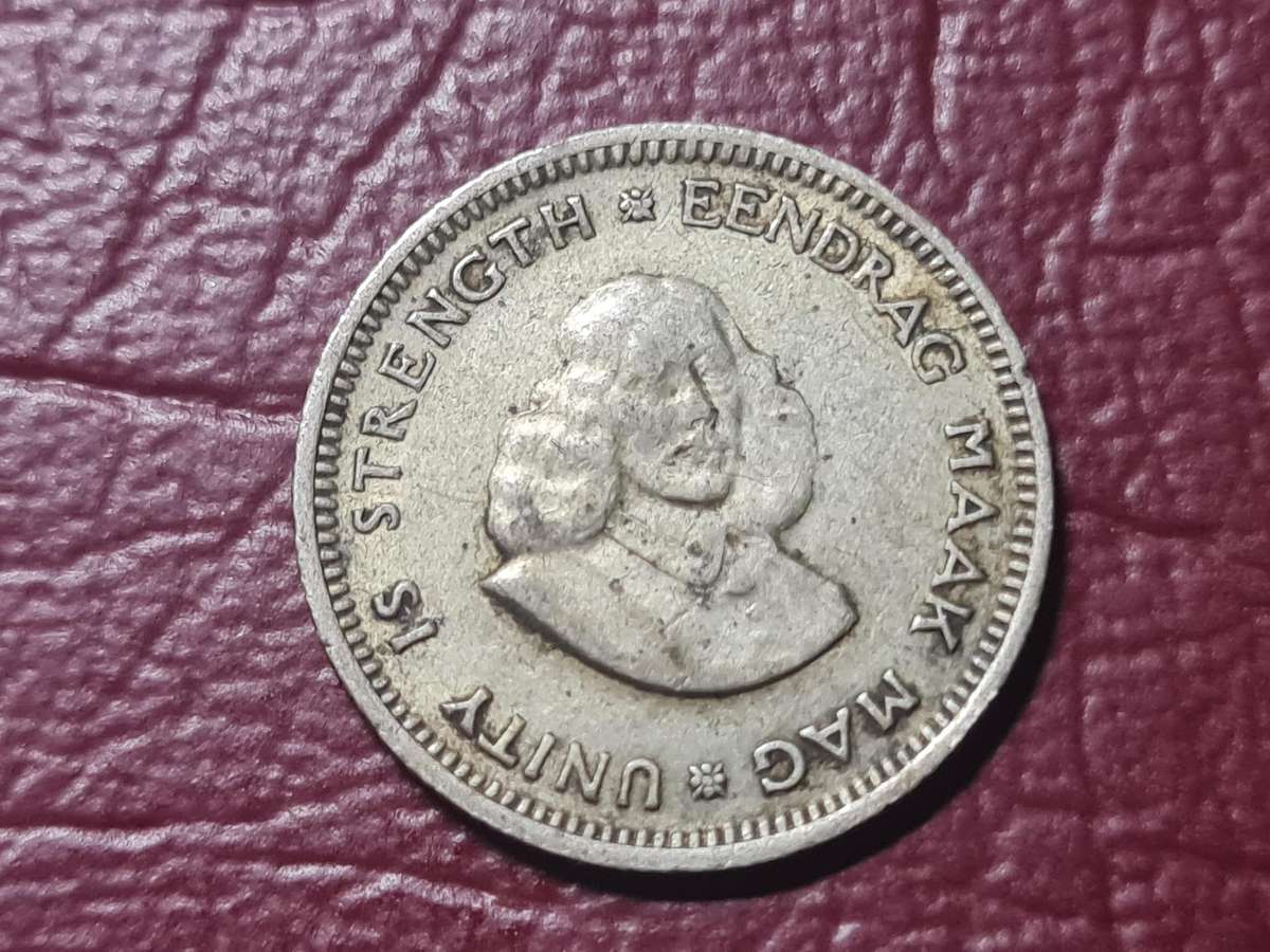 1962 RSA Silver 5 Cent