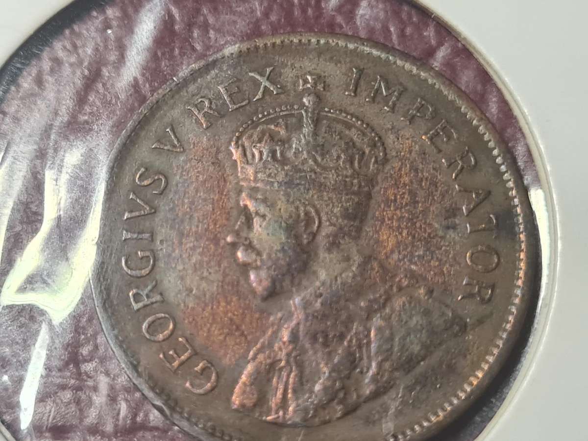 1929 SA Union Half Penny