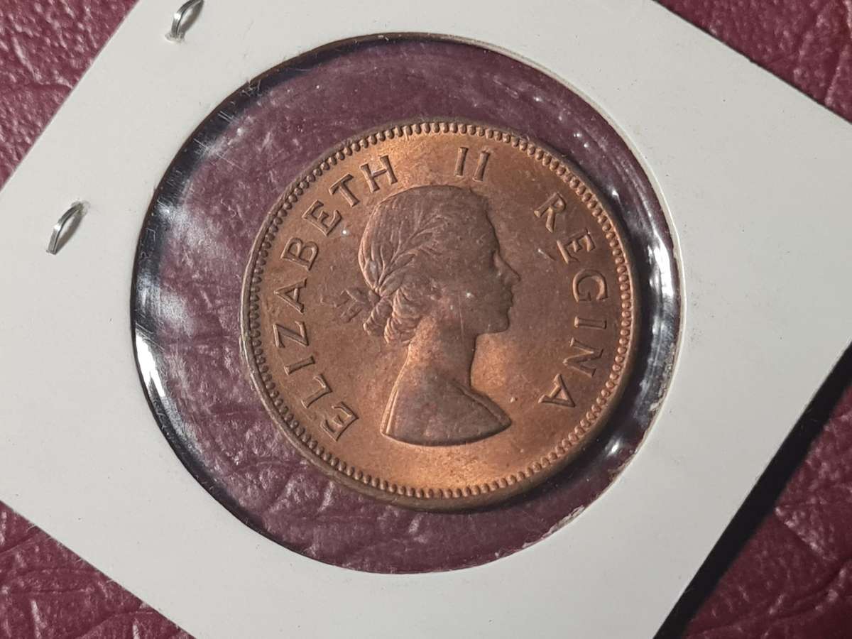 1960 SA Union Half Penny - Mint State