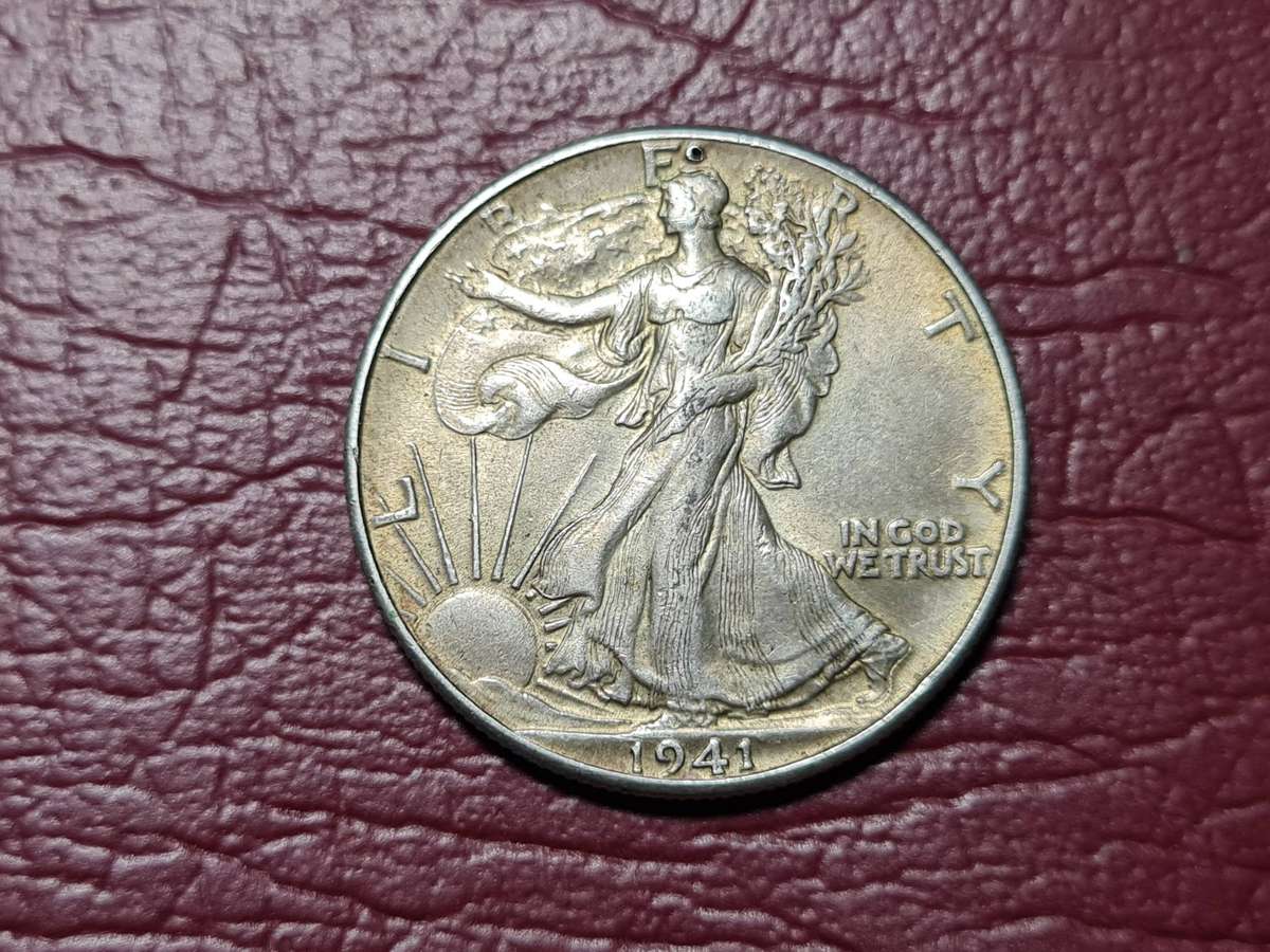1941 USA Silver Half Dollar