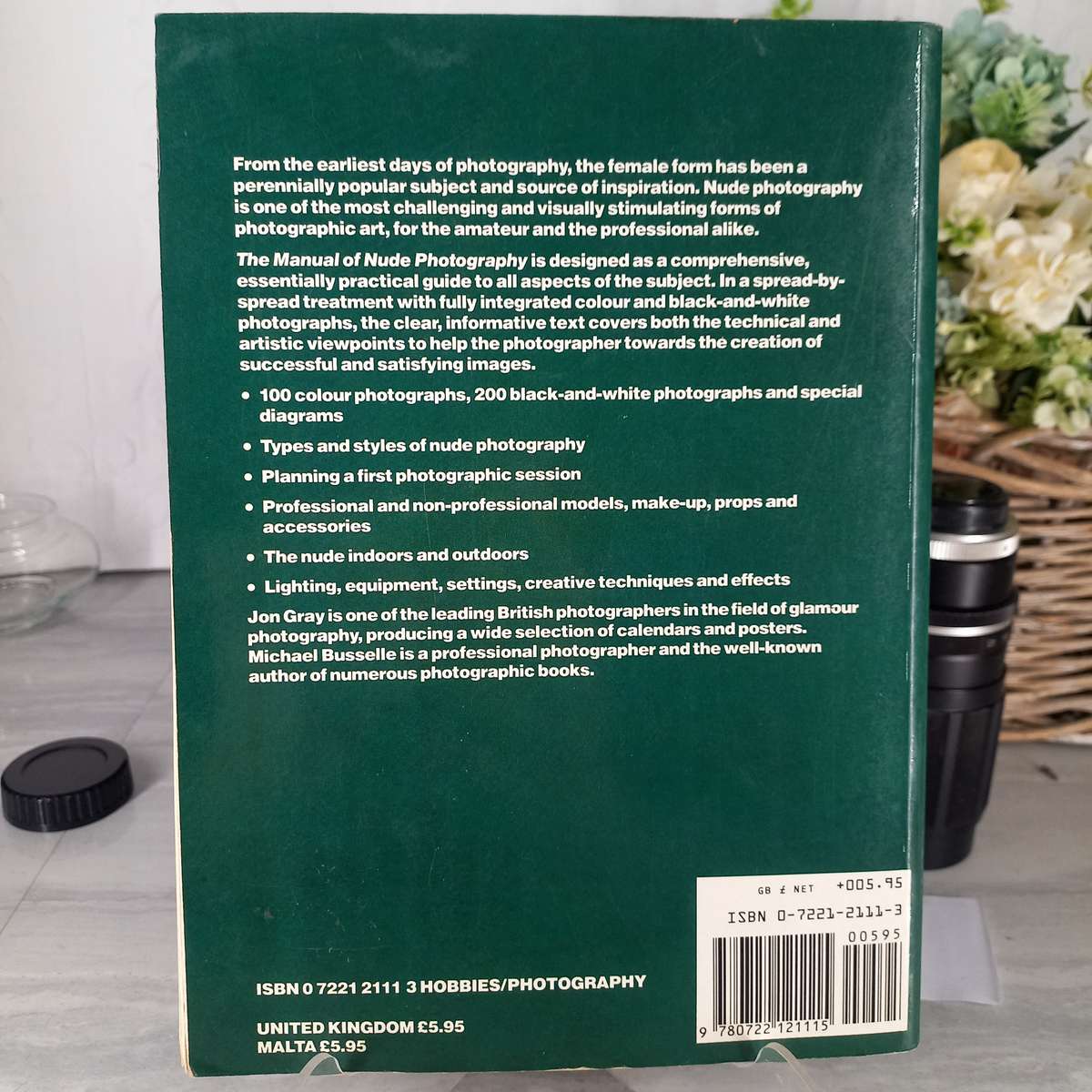 Manual of nude photography Vintage book