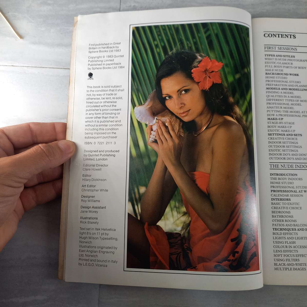 Manual of nude photography Vintage book