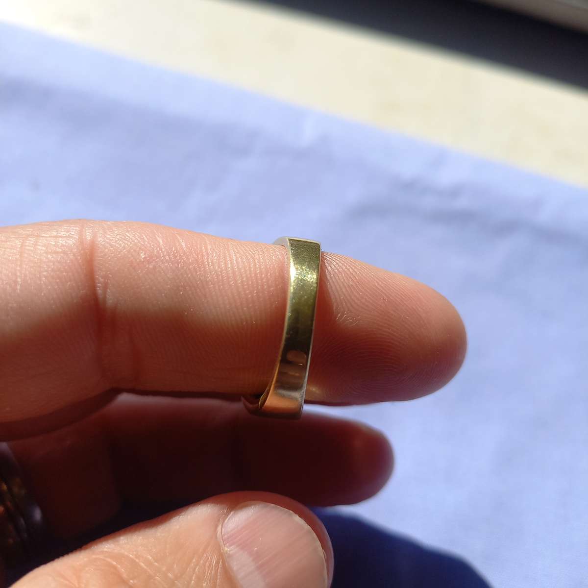 Brass and CZ dress/costume ring