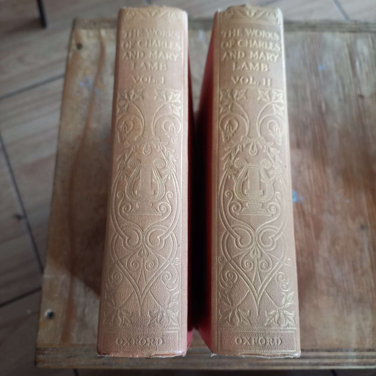 The combined works of Charles and Mary Lamb Volume 1 and 2. Vintage