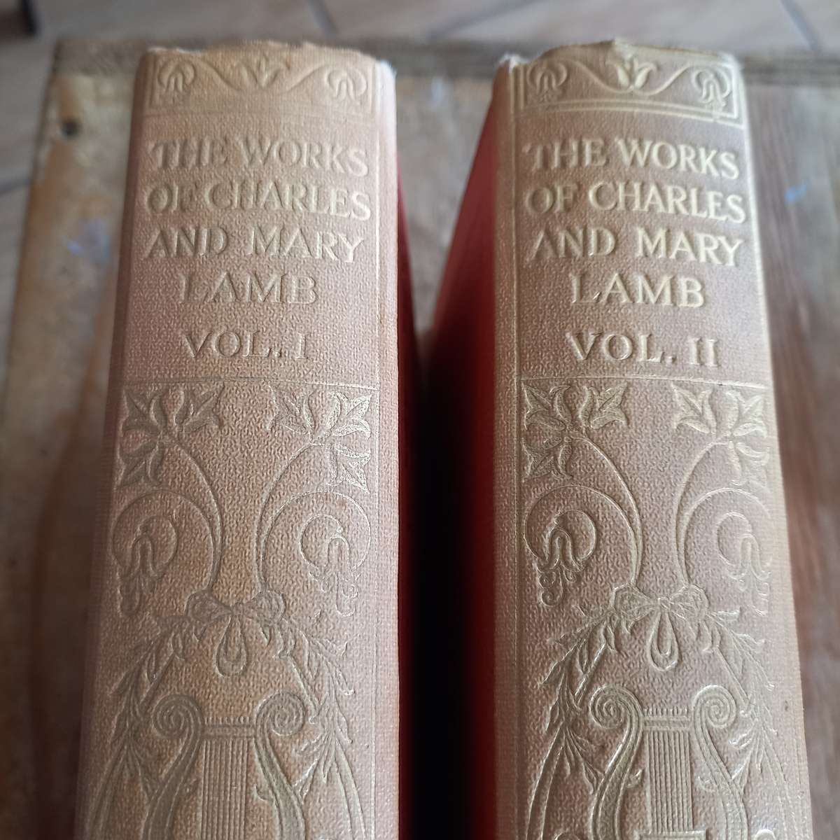 The combined works of Charles and Mary Lamb Volume 1 and 2. Vintage