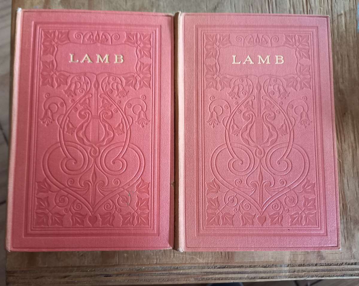 The combined works of Charles and Mary Lamb Volume 1 and 2. Vintage