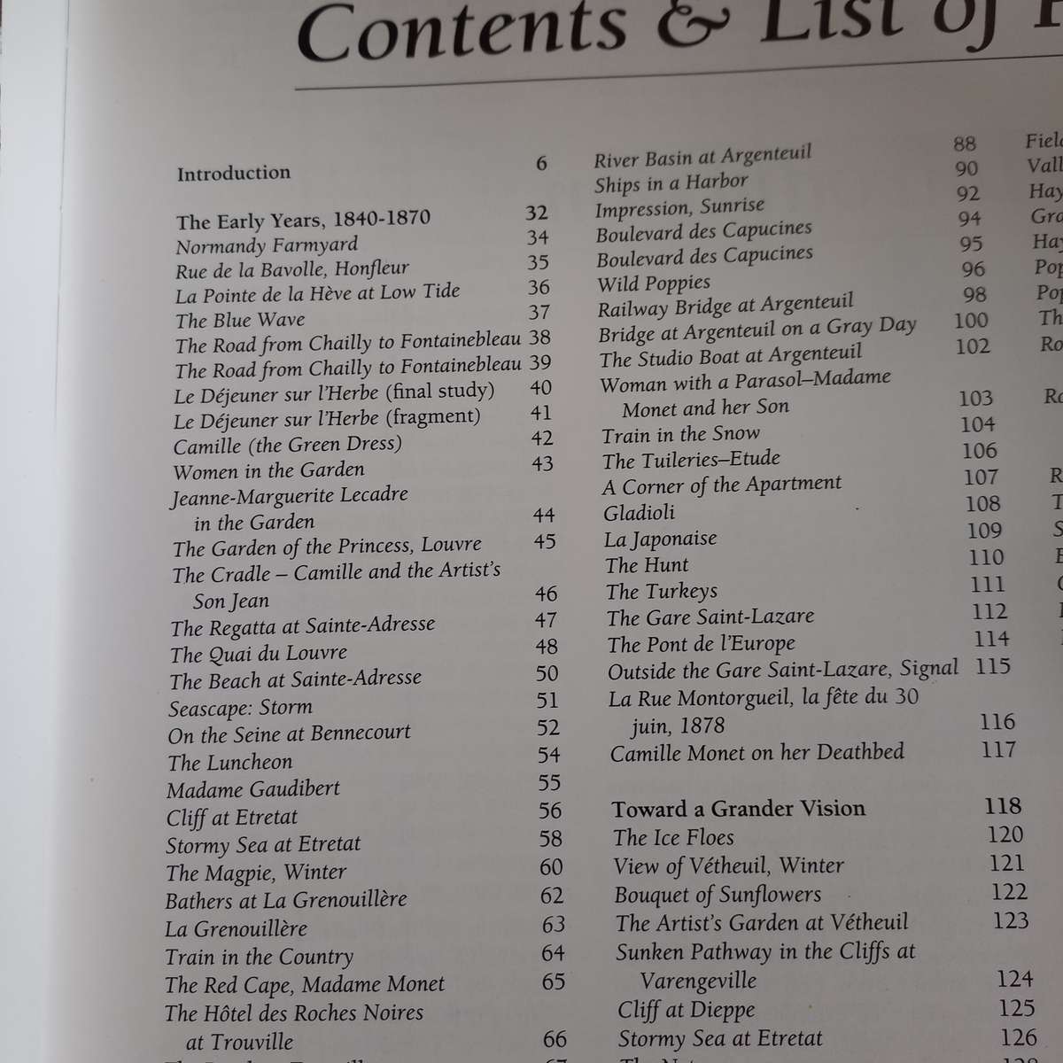 Monet by Michael Howard Vintage 1980's book