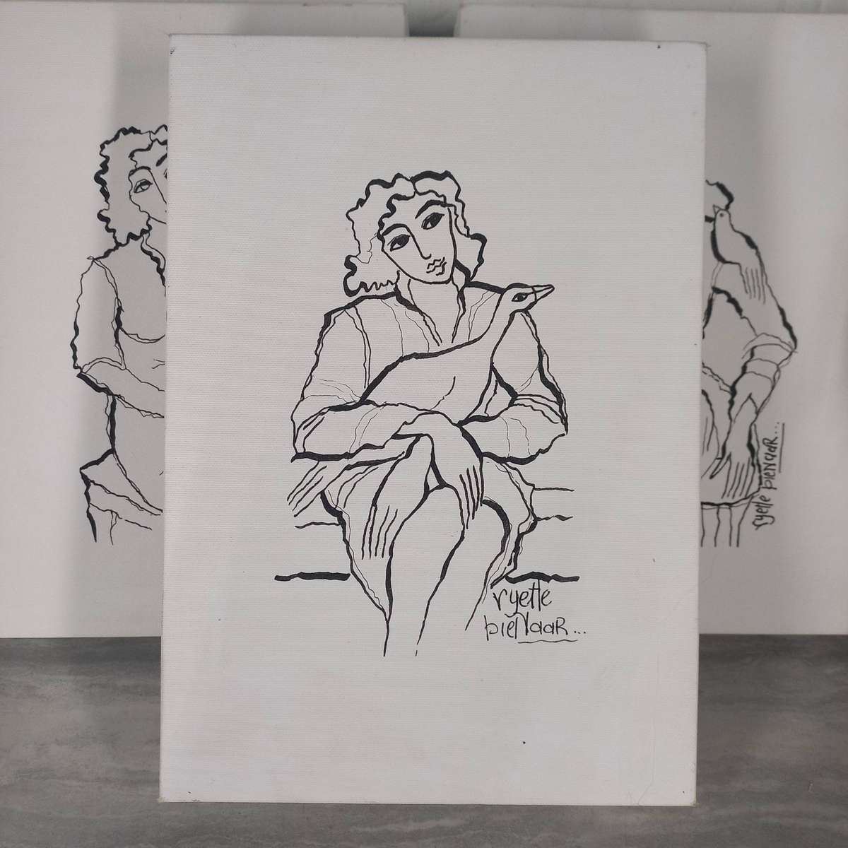 Ryette Pienaar origionals on canvas