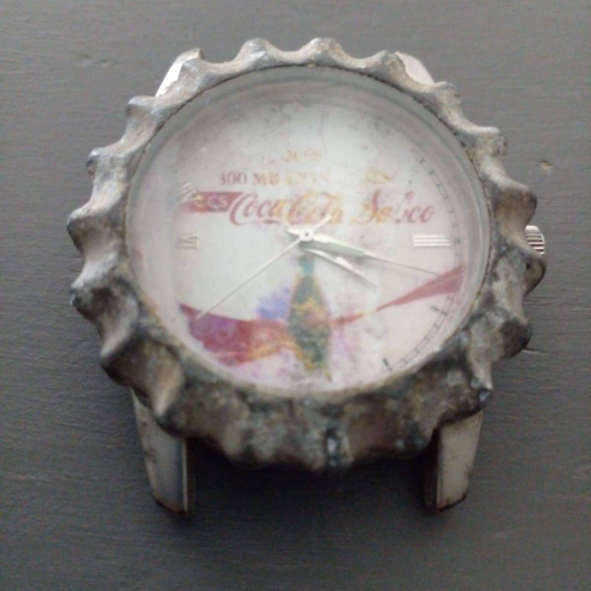 Rare highly collectible Coca Cola Bottle Cap Themed Watch