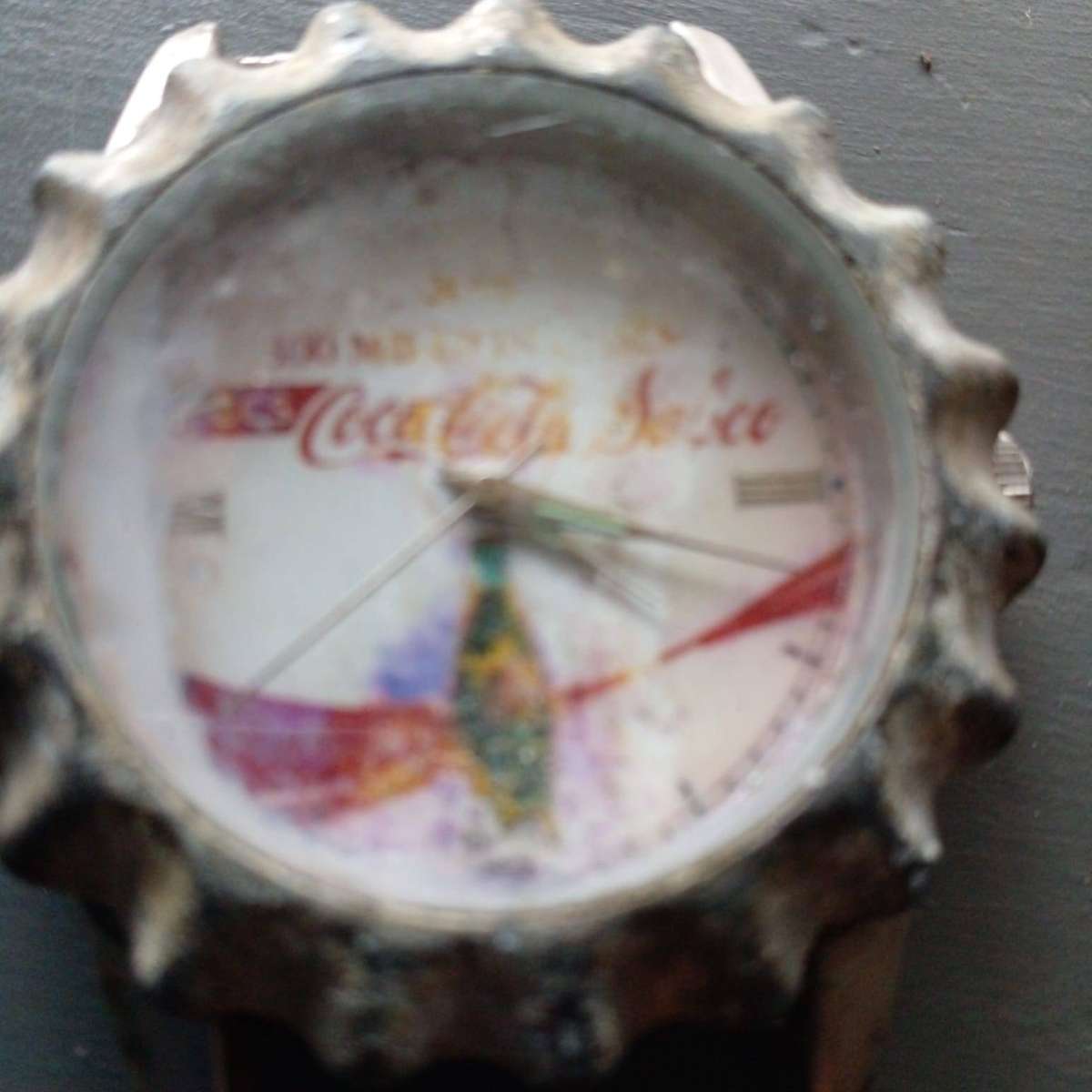 Rare highly collectible Coca Cola Bottle Cap Themed Watch