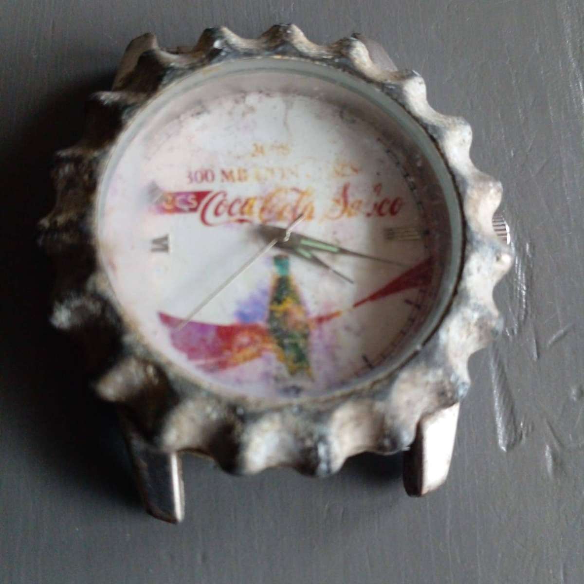 Rare highly collectible Coca Cola Bottle Cap Themed Watch