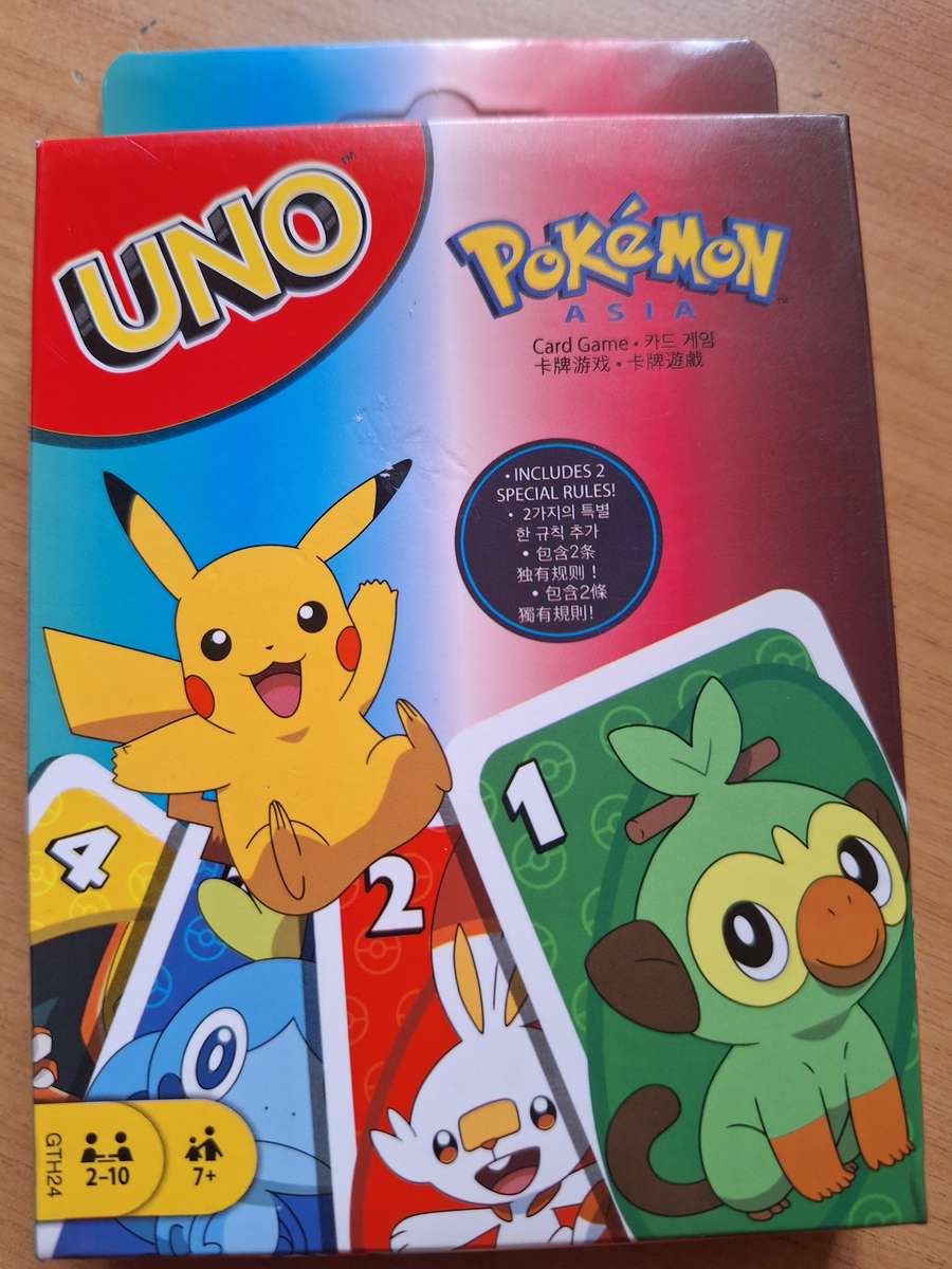 Uno pokemon set of cards