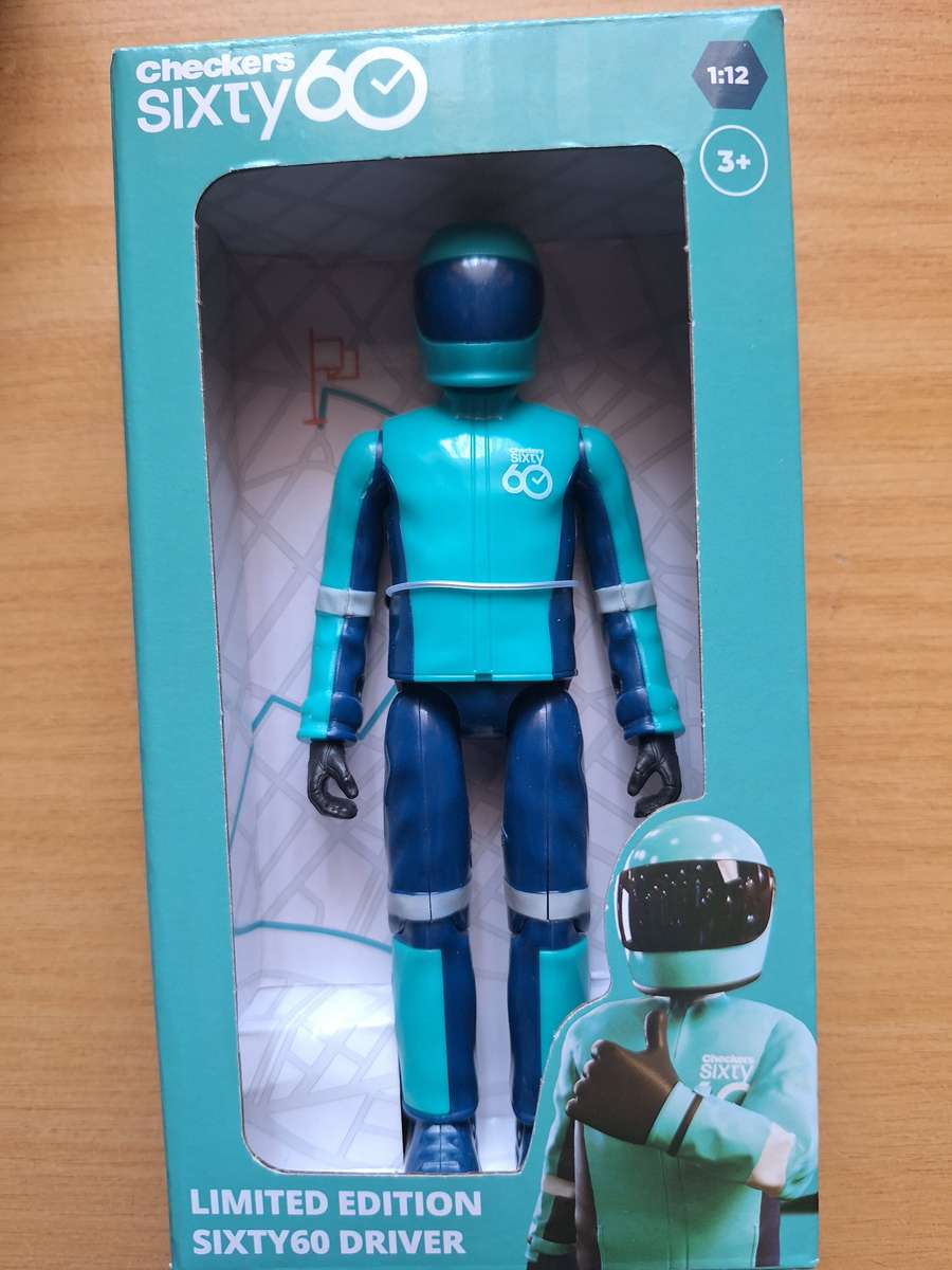 Checkers sixty 60 motorbike rider limited edition