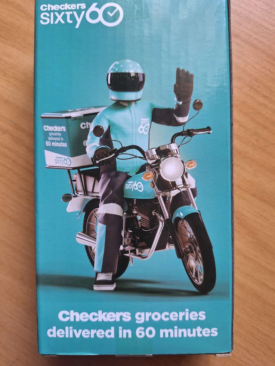 Checkers sixty 60 motorbike rider limited edition