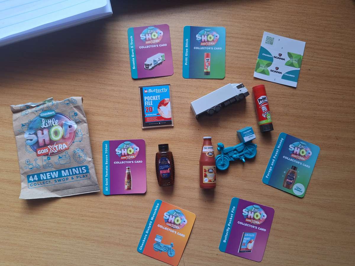 Checkers little shop Extra 6 x minis