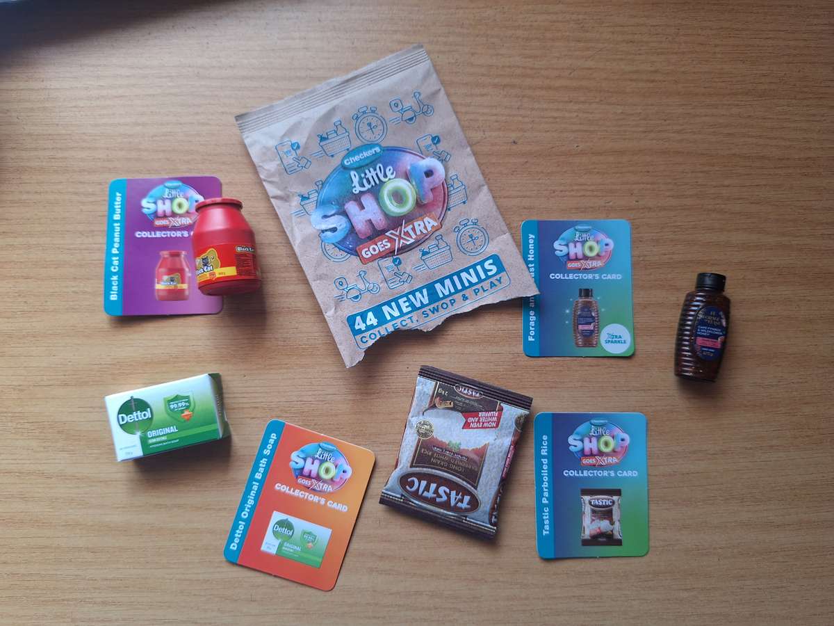 Checkers little shop 4 x extra minis