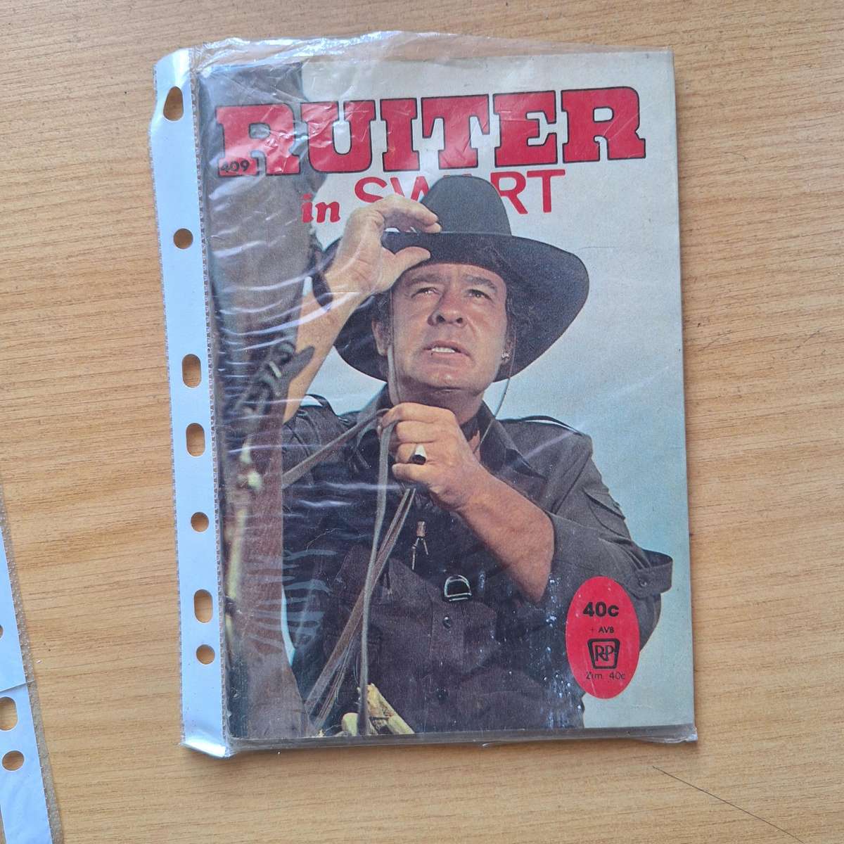 Ruiter in Swart picture action book