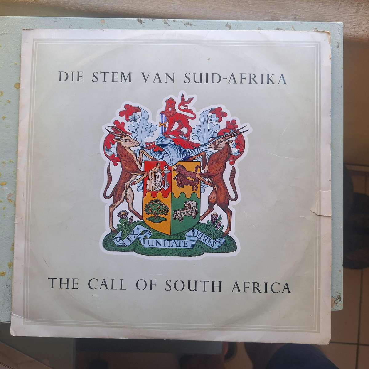 Die stem van Suid Africa LP vintage record