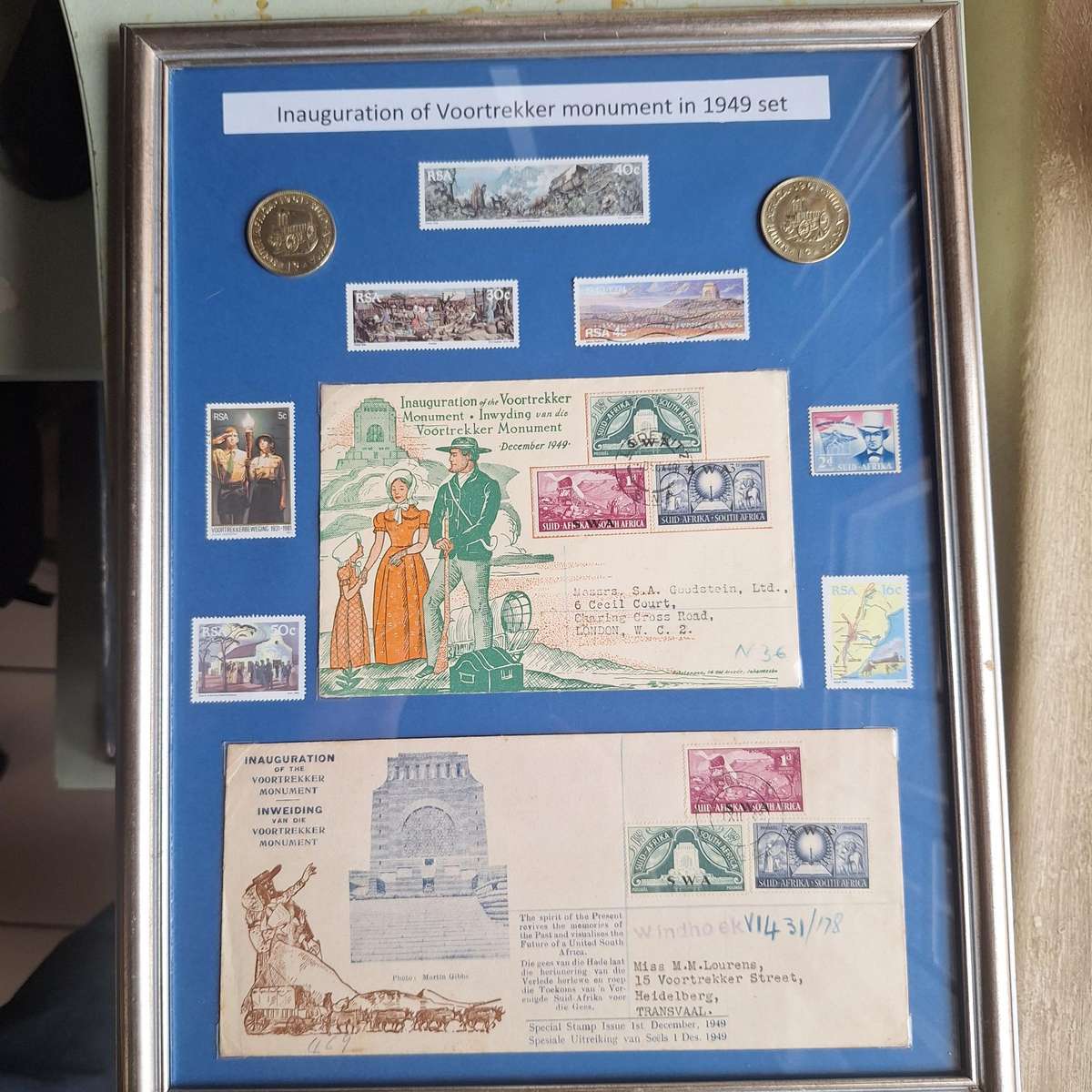 Inauguration of Voortrekker Monument set