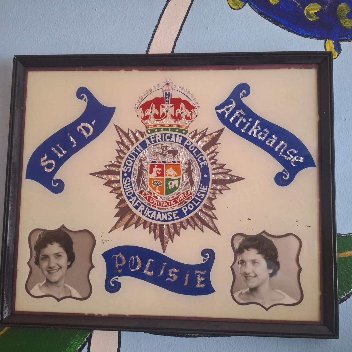 Vintage police portrait from seapoint