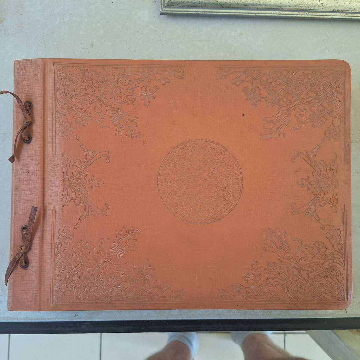 Vintage photo album with photos from early 1960's