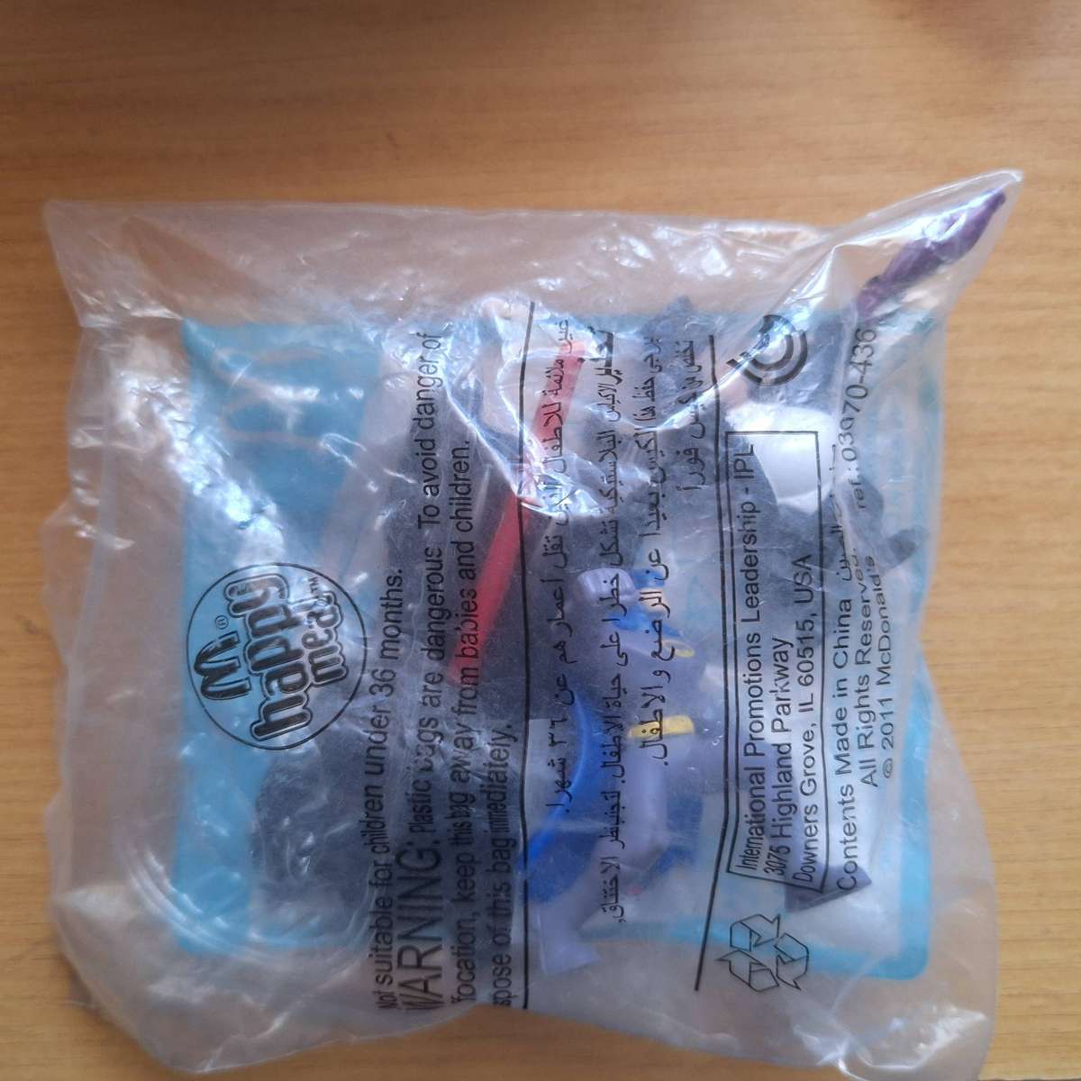 Mcdonlds Batman, The Penguin  and Batmobile toys