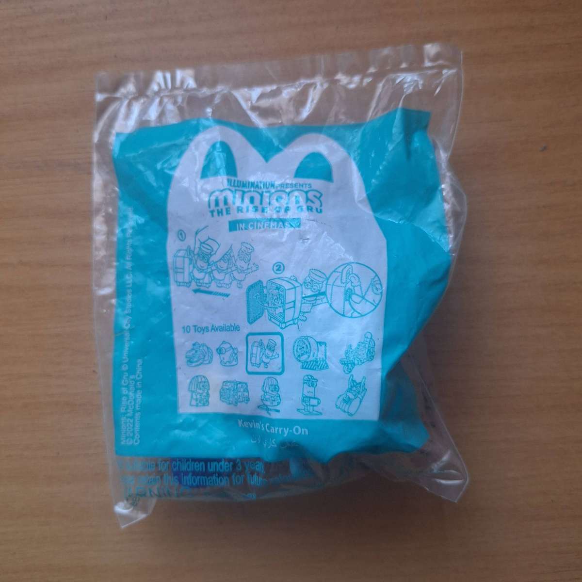 Mcdonalds Minions The rise of the crew toy