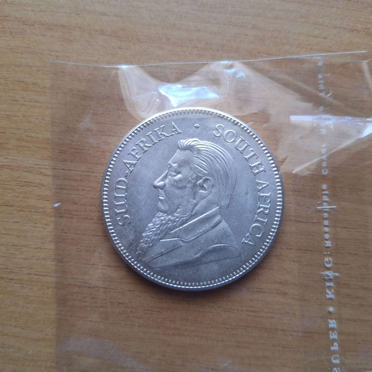 Replica Krugerand silver color coin