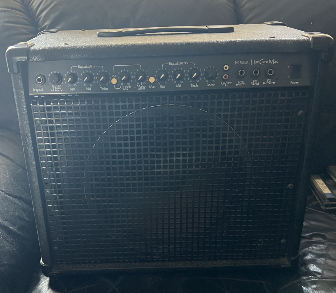 Laney HCM 65R guitar combo.