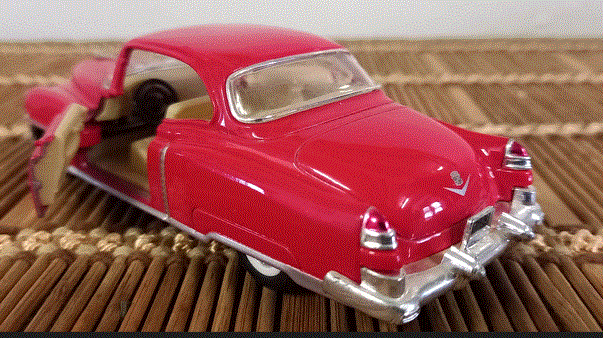 `53 Cadillac 62 Two Door Hard Top   Die Cast Model - 1/43   Top Make KINSMART   Quant. Disc.