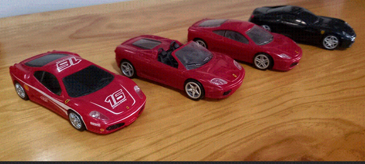 Ferrari Quad Combo Models- Buy 3 & get the Fourth Free   Sc 1/38  T Make  V Power